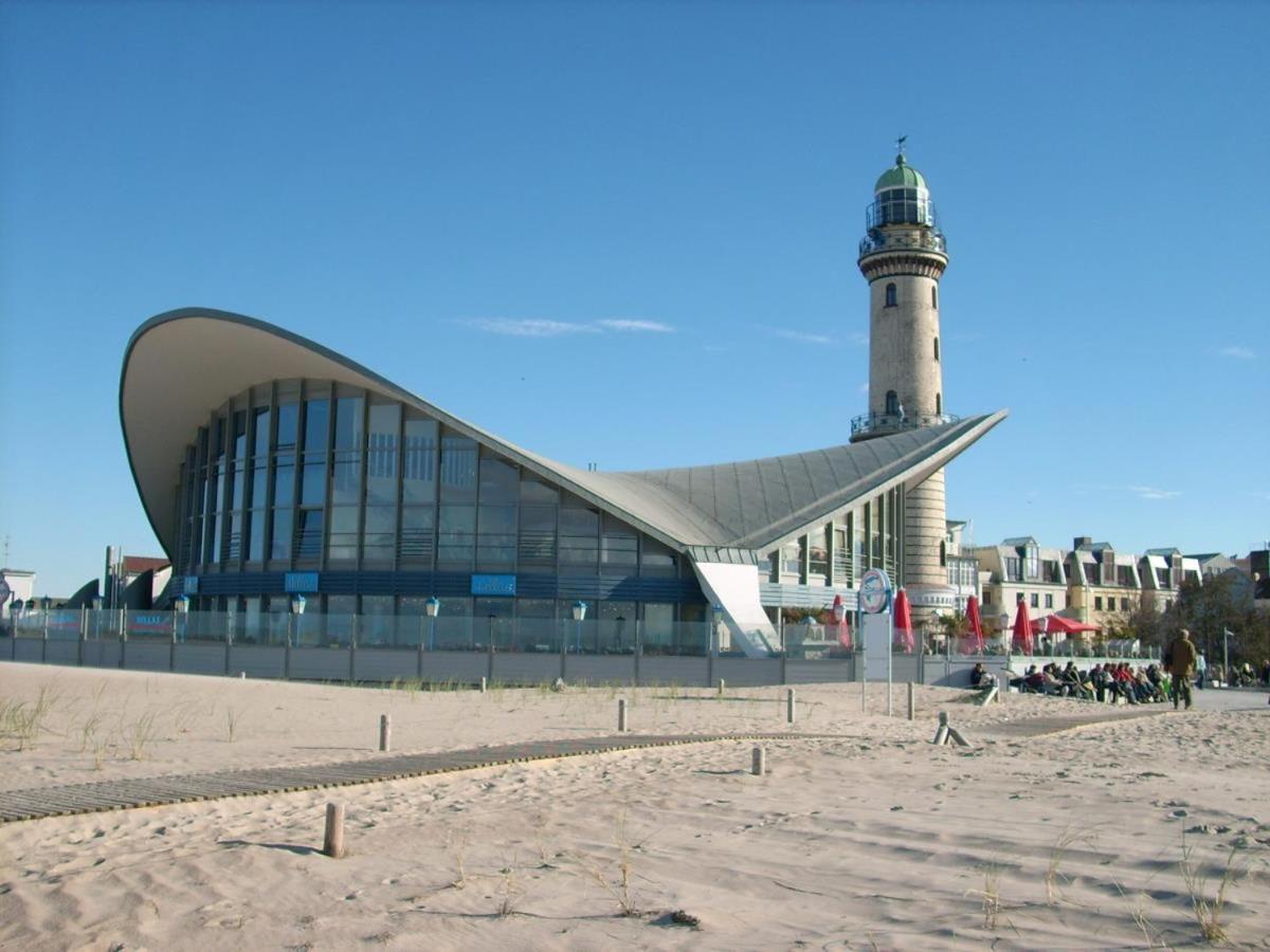 Ostseeblick, Direkt Am Alten Strom Rostock Exteriör bild