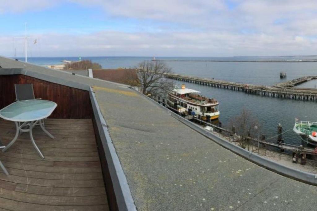 Ostseeblick, Direkt Am Alten Strom Rostock Exteriör bild