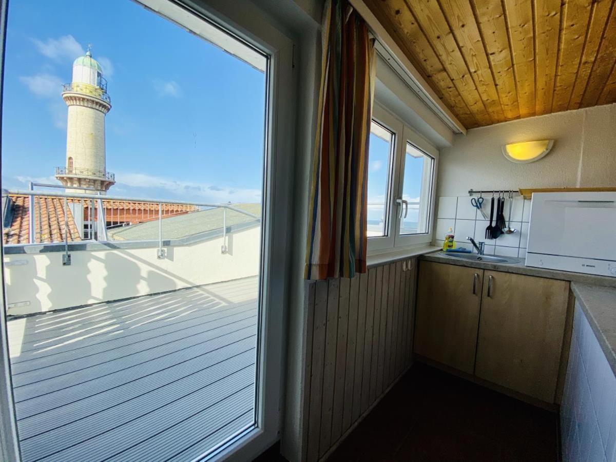 Ostseeblick, Direkt Am Alten Strom Rostock Exteriör bild